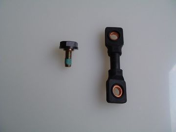 Cor profissional do preto do parafuso do parafuso da bateria da tração M10 com cabeça plástica
