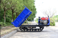 3 Ton Tracked Dumper Full Hydraulic Crawler Carrier Crawler Mini Transport Dumper Para Venda