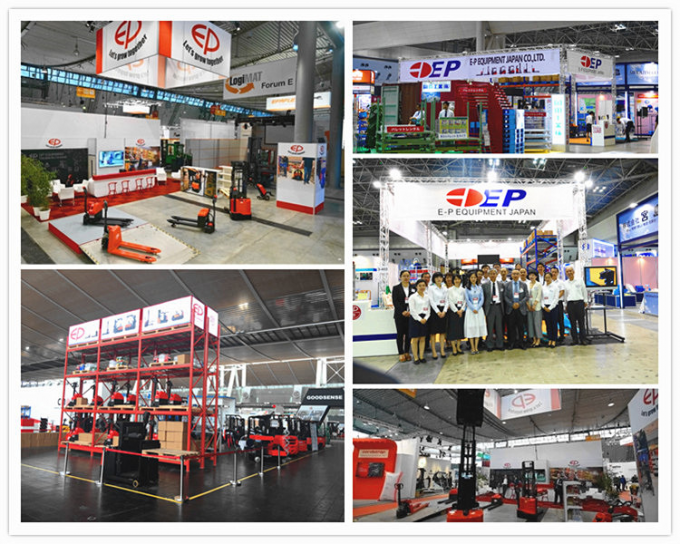 1.5t empilhador de empilhadeiras eléctricas de estilo de pé 10