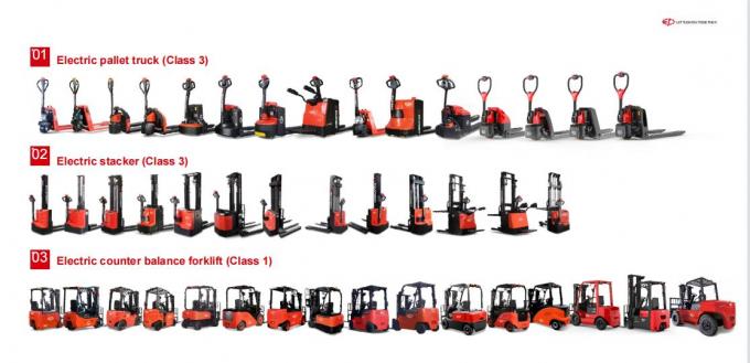 Estacador de paletes elétrico de alta eficiência de 1,5 t 19