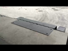 Placa de grade de forma dentária / placa de anilox DCQ6-0.55 Nivelador de doca hidráulica de alta resistência