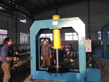 Máquina de prensagem de pneus de empilhadeira de 120 toneladas com ferramenta de prensagem pesada