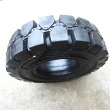 LK301 Padrão 6.50-10 Modelo Estrutura de 3 camadas Forquilha Pneus sólidos para alto desempenho e durabilidade