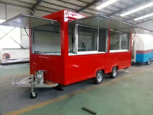 Hot Dog Donut Hamburger Food Trailer Sorvete Suco Snack Vending Mobile Camp Catering