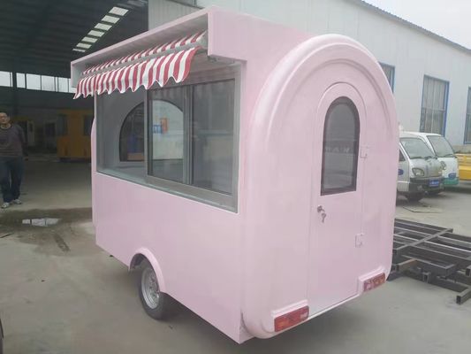 Popular  Mobile Fast Food Trailer Food Truck Padrão Com Cozinha Completa