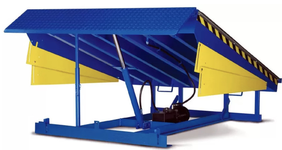 Eficiente e estável nivelador hidráulico de doca, DCQY6-0.5 6000 kg comprimento 7 m CE aprovado
