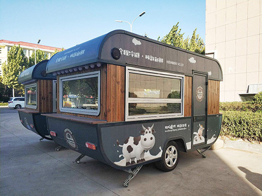 Australia Standard Outdoor Mobile Food Trailer Café Sorvete Hot Dog Pizza Snacks Retorno