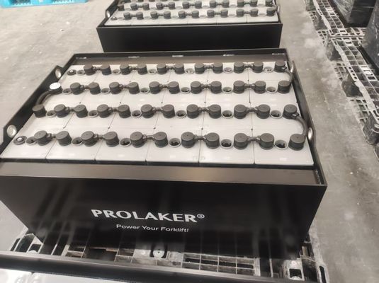 Bateria de tração de empilhadeira de 24 V 560 Ah com caixa ABS