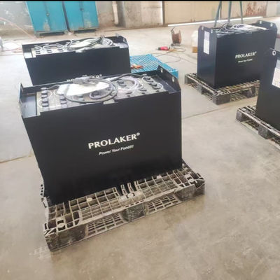 Bateria de empilhadeira padrão DIN de 24V 650Ah com placas tubulares