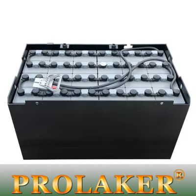 Bateria para veículos de tração Heli D-400 Bateria do modelo Euro - Bateria para empilhadeiras eléctricas de tração Heli 48V 400Ah