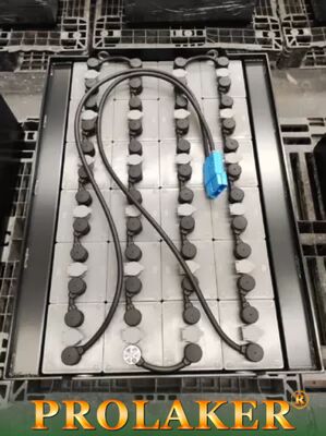 Bateria de empilhadeira elétrica HELI de 1,5 toneladas 8PBS400, bateria de empilhadeira elétrica de quatro rodas HELI de 48V 400Ah