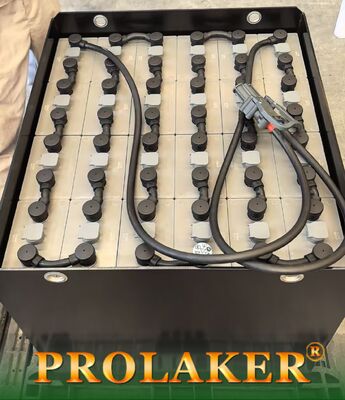 Bateria de Tração 48V 4PZS480 de Alta Capacidade e Baixa Descarga para Empilhadeira Heli