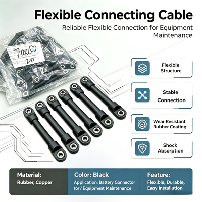 70*150 Manutenção duradoura Sem empilhadeira Bateria de chumbo ácido Flexível Cable Bateria anti-vibração Interconectar fio comprimento sob medida Frotek