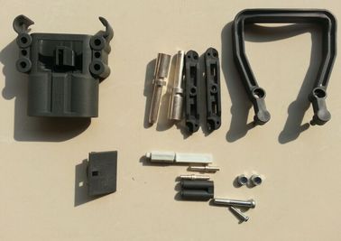 Conector de bateria de empilhadeira à prova de ácido masculino-feminino EC320 durável com certificação CE com concha terminal de PP durável