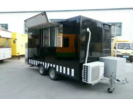 Hot Dog Donut Hamburger Food Trailer Sorvete Suco Snack Vending Mobile Camp Catering