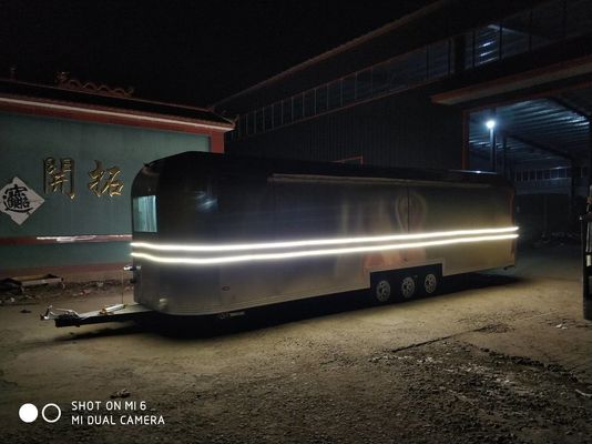 Food Trailer Carrinho de fast food de aço inoxidável disponível para venda