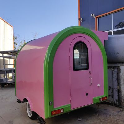 Popular  Mobile Fast Food Trailer Food Truck Padrão Com Cozinha Completa