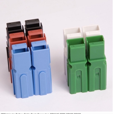 Corrente nominal de 50A SC50 empilhadeira bipolar de conector de enchufe rápido Material principal PC110U T2 terminais prateados