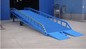 Rampas de embarque de carga ajustáveis DCQY20-0.5 Niveladores hidráulicos de embarque gigantes azuis