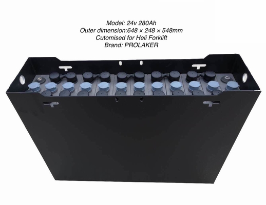 Bateria para empilhadeira HELI VCH6A para empilhadeira HELI CPD20 de contrapeso elétrico 48V 600Ah