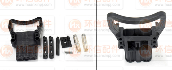 Alta qualidade DIN160 600V 160A Conector de bateria de empilhadeira macho-fêmea à prova de ácido com concha de terminal PP