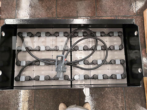 Bateria de tração Heli VSDX400M, bateria de tração de 48V 400Ah especificamente para empilhadeira Heli CPD10