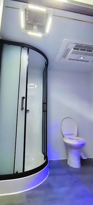 Luxo Suíte Individual Personalizável Banheiro Móvel ChuveiroTrailer/Porta Potty para alugar para Casamentos Festivais, ao ar livre, Viagens