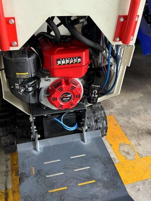 Todo o descarregador de esteira agrícola Terrian GF500 500kg Mini caminhão descarregador de esteira de borracha