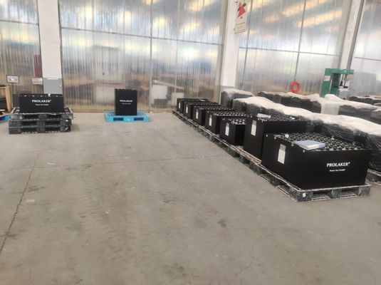 Bateria de tração de chumbo de 48V 550Ah para empilhadeira, certificação CE