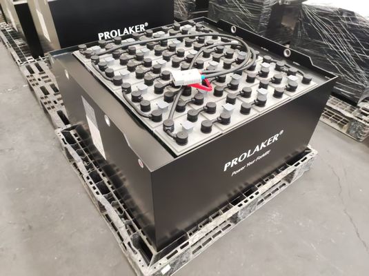 Bateria de ácido de chumbo de ciclo profundo 48v 8PZS720 para caminhões elevadores de forquilhas HYUNDAI