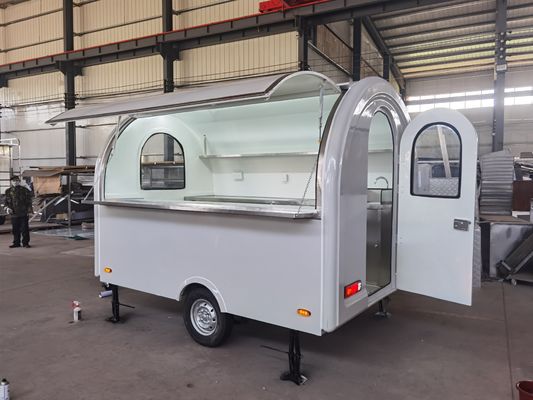 Multifunção Outdoor Mobile Food Trailer para BBQ de rua ou fast food
