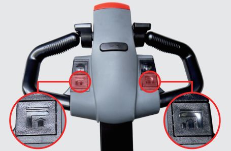 EP de armazenagem tipo 2.0T, em pé, em empilhadeira elétrica com acionamento AC ES20-WA