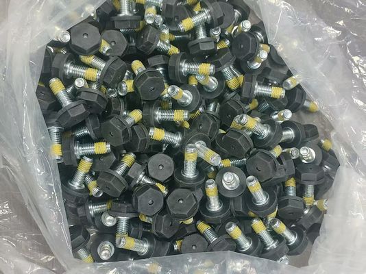 Parafusos com cabeça de plástico M10*25 para bateria de tração de empilhadeira, peças para cabos flexíveis