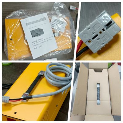 Carregador automático de baterias de 24 V para empilhadeiras e caminhões de paletes