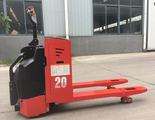 LAKER Economização de mão-de-obra 2 Ton Stand On Electric Pallet Truck com 210Ah Bateria de grande capacidade