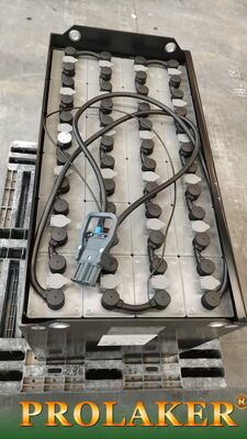 Baterias de tração de chumbo-ácido personalizadas Bateria de 48V 600Ah para empilhadeiras HELI CPD20 com conector REMA160