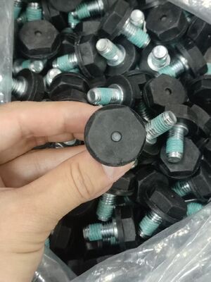 Parafusos plásticos reforçados com fibra de vidro PP+GF para conjunto de bateria acidificada ao chumbo