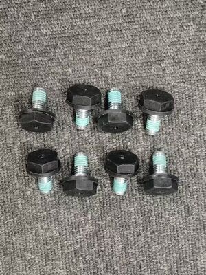 Parafusos plásticos reforçados com fibra de vidro PP+GF para conjunto de bateria acidificada ao chumbo