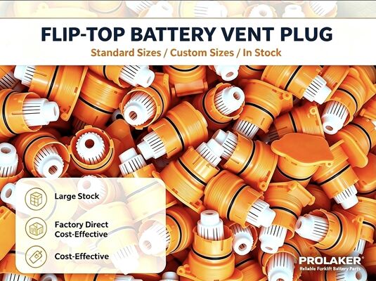 Tampa de Ventilação Flip Top de Alto Desempenho para Venda no Atacado de Fábrica com Design Reutilizável de Vedação Hermética e Retardador de Chama para Baterias de Empilhadeira