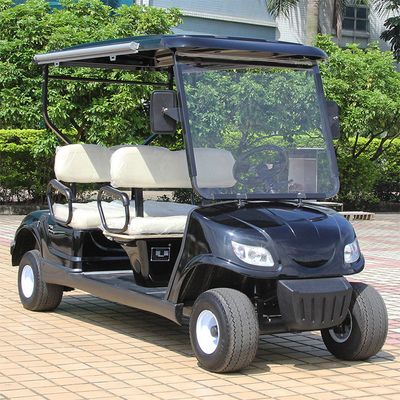 Fast Ship Portátil Leve Rápido Aberto dobrável Carrinho de Golf 4 lugares Mini Carrinhos de Golf Carrinho para Outdoor