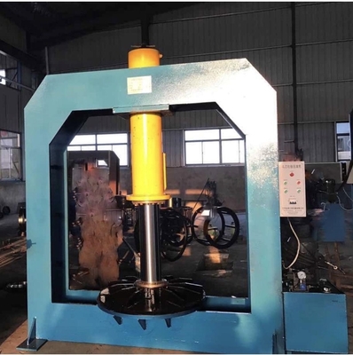 Máquina de prensagem de pneus sólidos para empilhadeira industrial com estrutura de aço, com certificação ISO TP160