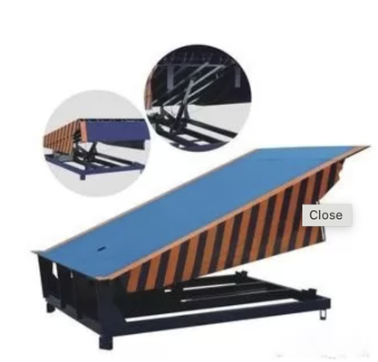 Rampas de doca de armazenamento de alta eficiência DCQ8-0.7 Nivelador de doca hidráulico estacionário personalizado