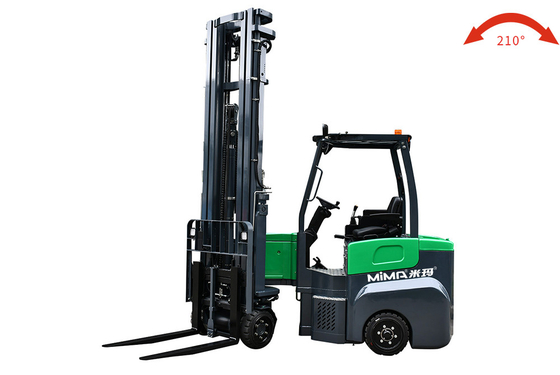 China Made Mini Pequena Plataforma Elétrica Empilhador de Forquilhas Elevador de Forquilhas 2 toneladas