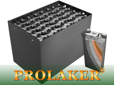 Bateria de tração para empilhadeira 72V 1550Ah Padrão DIN