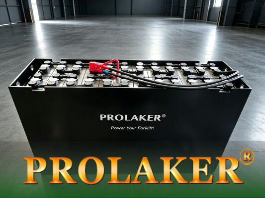 Bateria de tração PROLAKER 48V 5VBS500 1500 ciclos Bateria de chumbo-ácido de baixa manutenção para empilhadeira